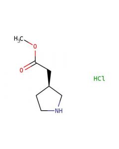 Astatech METHYL (S)-PYRROLIDIN-3-YL-ACETATE HCL; 5G; Purity 97%; MDL-MFCD22377962